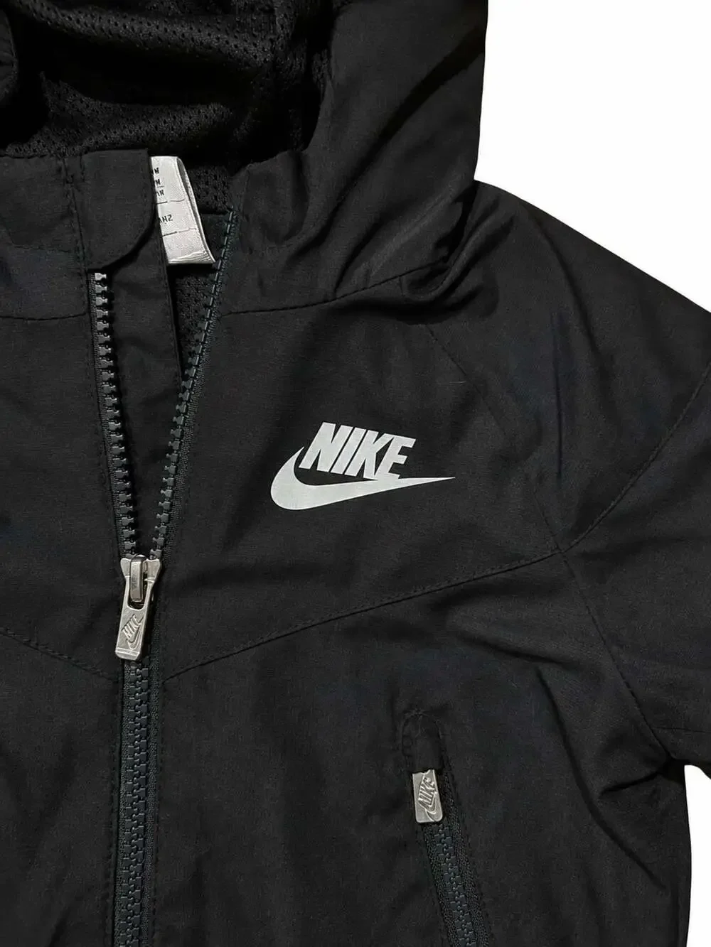 Nike Black Hooded Windbreaker Jacket Toddler Size 2T